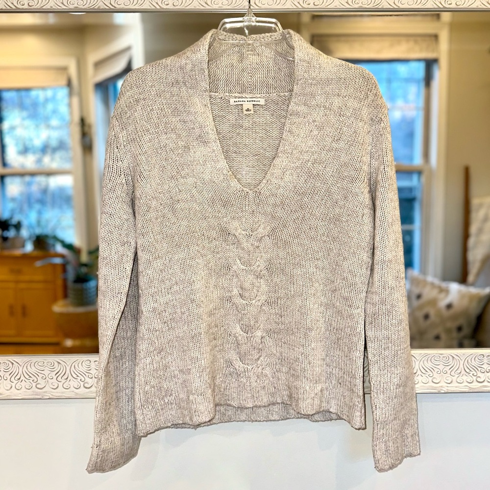 Banana Republic Wool & Cashmere Blend Long Sleeve Knitted Sweater M - Picture 1 of 8